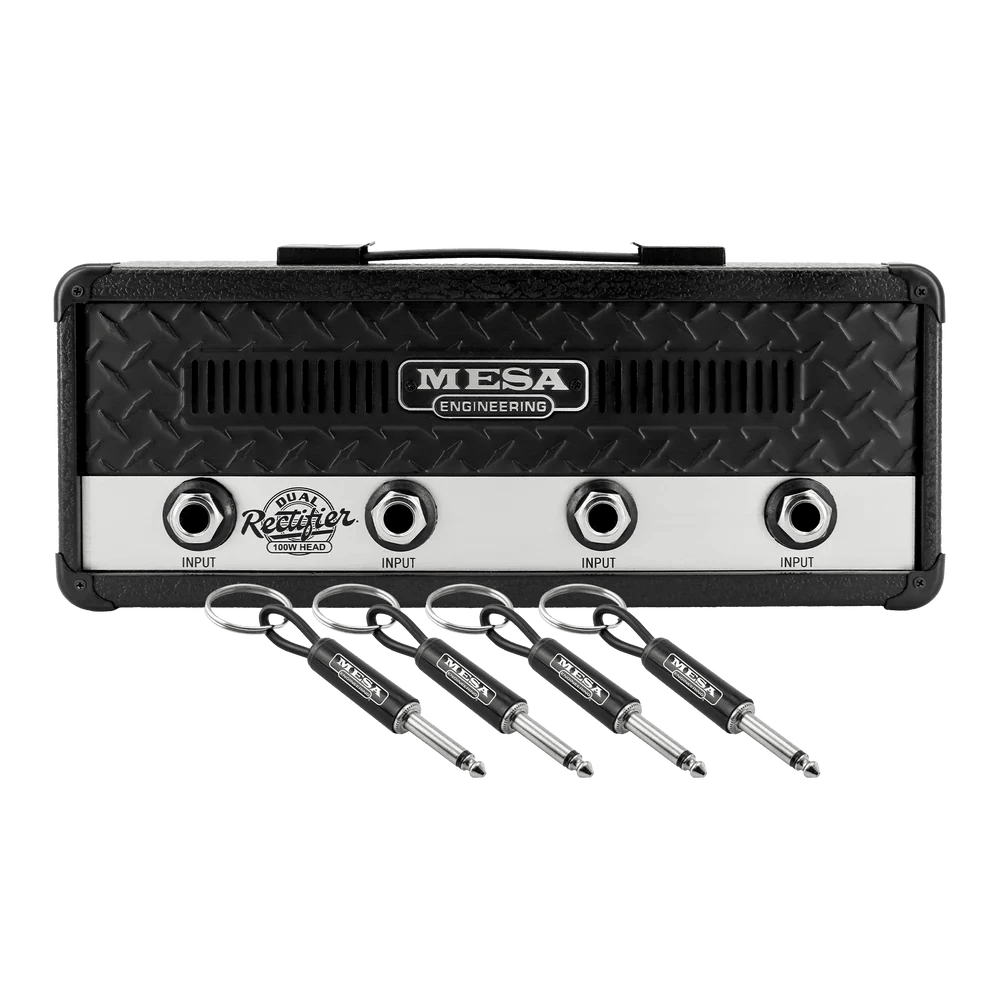 Pluginz X Mesa Boogie Dual Rectifier Black Diamond Jack Rack Keychain Holder