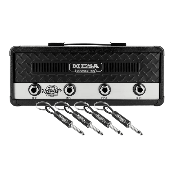 Pluginz X Mesa Boogie Dual Rectifier Black Diamond Jack Rack Keychain Holder