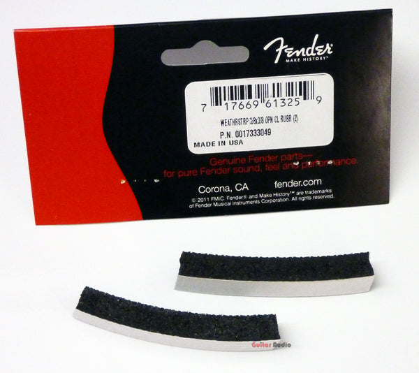 Genuine Fender Bass/Jaguar/Jazzmaster Pickup Height Shielding Rubber Foam Strips
