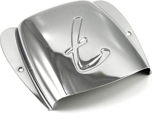 Genuine Fender Jazz/J Bass Bridge F Cover Plate - CHROME - 0010678000
