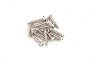 Genuine Fender 3x1/2" Truss-head Rod Control Plate Mounting Screws, 12-Pieces