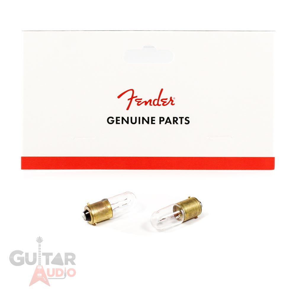 Genuine Fender T47 Replacement Amplifier/Amp Pilot Light Bulbs, Set of 2