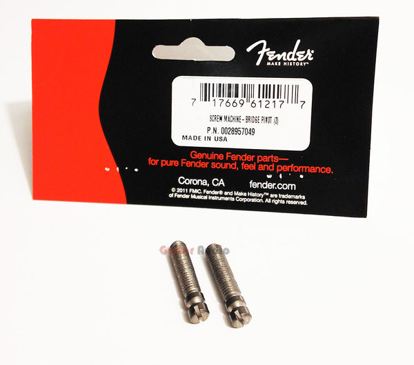 Genuine Fender American Series Stratocaster Strat Bridge Hinge Pivot Screws