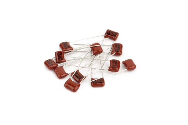 Genuine Fender Metalized Polyester Film Radial .022 uF Capacitors, Set of 12