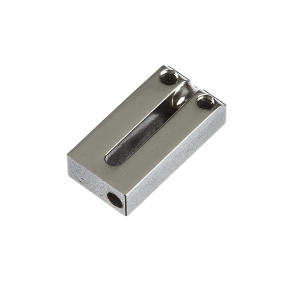 Genuine Fender American Deluxe Strat/Stratocaster Offset Saddle, Chrome