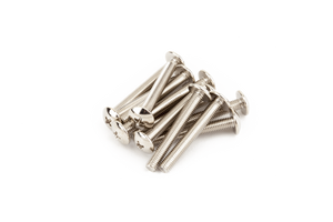 (12) Genuine Fender Chassis Mounting Screws, 10-32 X 1-1/2" Philips Head, Nickel