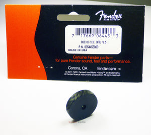 Genuine Fender Jaguar/Jazzmaster Guitar Preset Black Control Roller Knob Disc