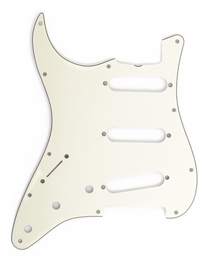 Genuine Fender LEFTY 11-Hole 60s Left-Handed Stratocaster Pickguard MINT GREEN