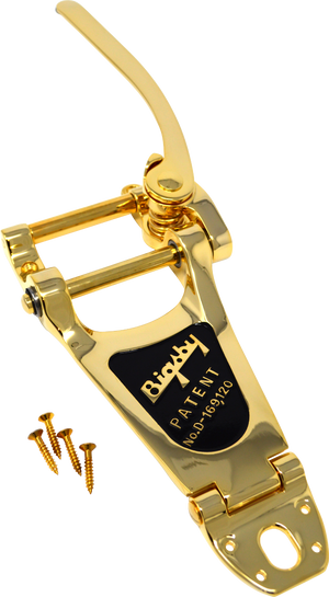 Bigsby Gretsch B7G Gold Vibrato Tremolo Tailpiece, B7 006-0150-100