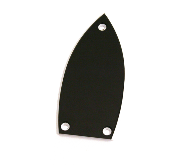 Genuine Gretsch Truss Rod Cover, Standard, Black 006-0898-000