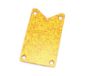 Genuine Gretsch Truss Rod Cover, Falcon Models, Gold Sparkle 006-0904-000