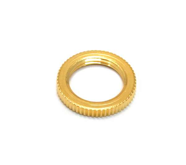 Genuine Gretsch USA Guitar/Bass Gold Toggle Switch Nut 006-0936-000