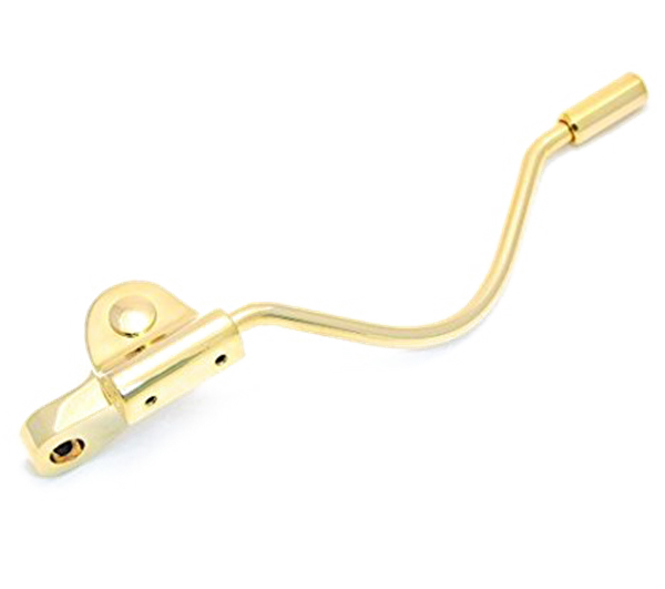 Bigsby Gretsch Chet Atkins GOLD Bigsby Guitar Vibrato Arm Handle 8" w/ Hinge