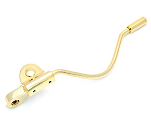 Bigsby Gretsch Chet Atkins GOLD Bigsby Guitar Vibrato Arm Handle 8" w/ Hinge