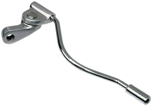 Bigsby Gretsch Chet Atkins CHROME Bigsby Guitar Vibrato Arm Handle 8" w/ Hinge