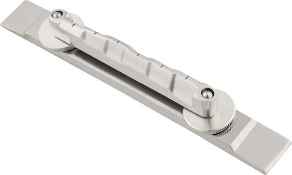 Genuine Bigsby Conventional Bridge Assembly, Plain G, Polished Aluminum