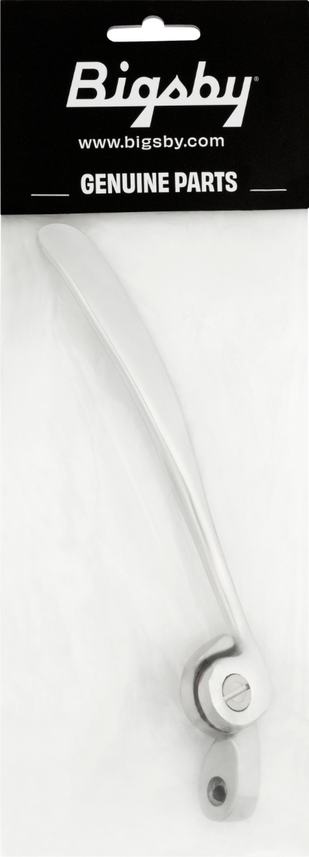 Genuine Bigsby Handle Assembly, Flat Vintage, Non-Fixed, Polished