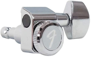Genuine Fender Chrome Locking Tuner - SINGLE TUNER for E, B, or G String