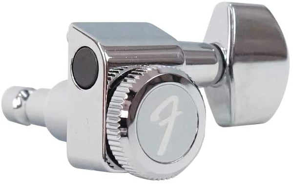 Genuine Fender Chrome Locking Tuner - SINGLE TUNER for E, B, or G String