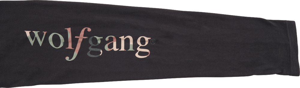 EVH Eddie Van Halen Wolfgang Camo Long Sleeve T-Shirt, Black, M, Medium