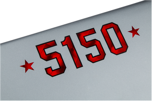 Official 5150 Red Holographic Prism Guitar Decal Sticker Set EVH Eddie Van Halen