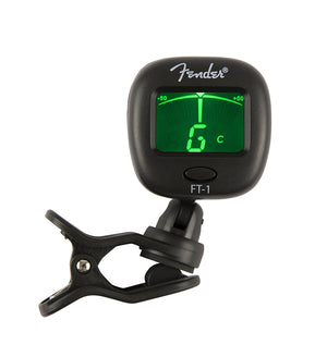 Fender FT-1 PRO Clip-On Guitar Bass Ukulele Violin Chromatic Headstock LCD Tuner