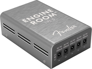 Fender Engine Room LVL5 Multi-Pedal Power Supply, 9Vdc at 500mA, 120V