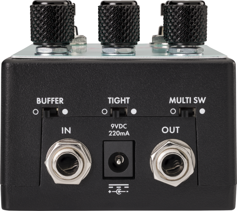 Fender Santa Ana Overdrive V2 Electric Guitar Effects Stomp-Box Pedal