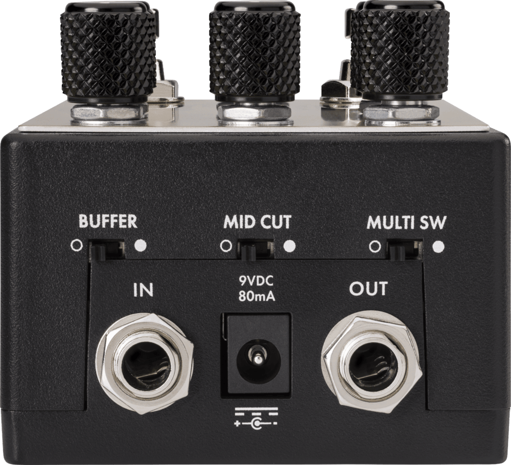Fender Pugilist Distortion V2 Electric Guitar Stomp Box Effects Pedal