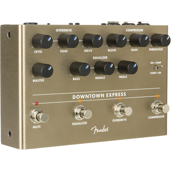 Fender Downtown Express BASS Guitar Multi Effects Stomp Box Pedal