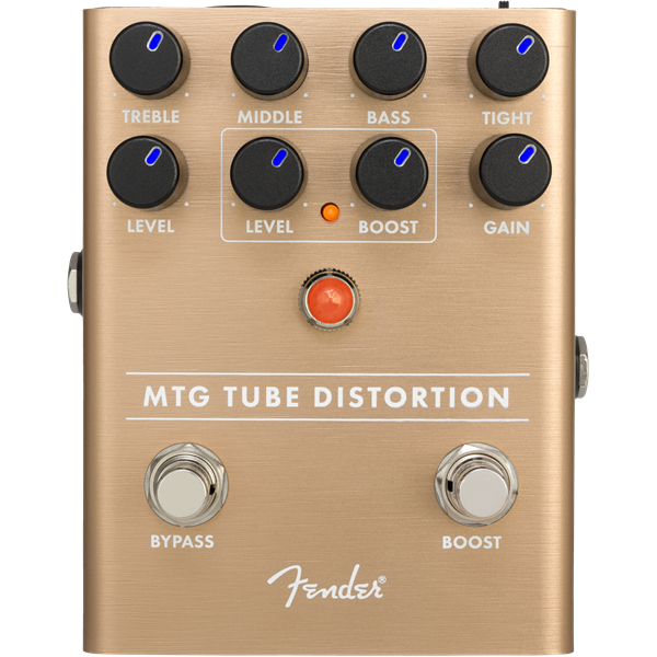 Fender MTG Tube Distortion Guitar Effect Stomp Box Pedal