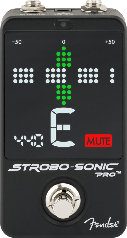Fender Strobo-Sonic Pro Tuner Guitar Pedal