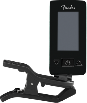 Genuine Fender Original Clip-On Color LCD Tuner for Guitar, Banjo - DAPHNE BLUE