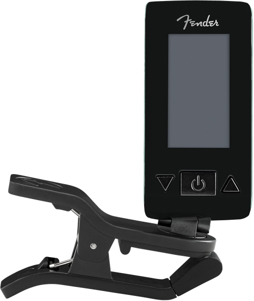 Genuine Fender Original Clip-On Color LCD Tuner for Guitar, Banjo - DAPHNE BLUE