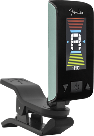 Genuine Fender Original Clip-On Color LCD Tuner for Guitar, Banjo - DAPHNE BLUE