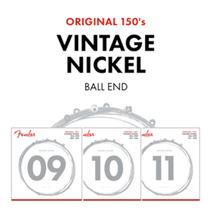 Fender 150L Pure Nickel Electric Guitar Strings Set - LIGHT 9-42