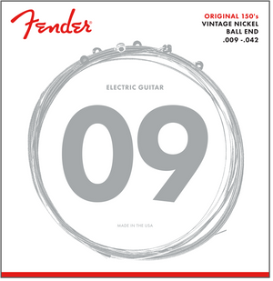 Fender 150L Pure Nickel Electric Guitar Strings Set - LIGHT 9-42