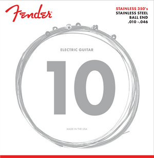 Fender 350R Stainless Steel Electric Guitar Strings Set - REGULAR 10-46