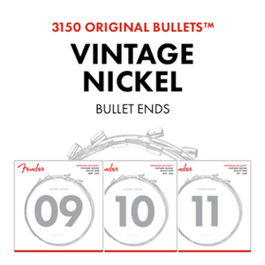 Fender 3150L Original Bullets Electric Guitar Strings Set - LIGHT 9-42