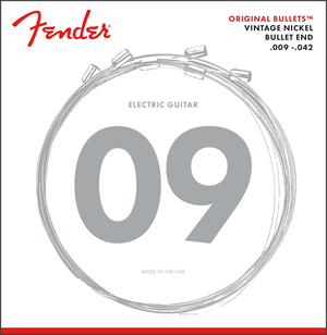 Fender 3150L Original Bullets Electric Guitar Strings Set - LIGHT 9-42