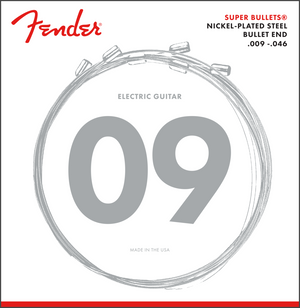 Fender 3250LR Super Bullets Electric Guitar Strings Set - LIGHT REGULAR 9-46
