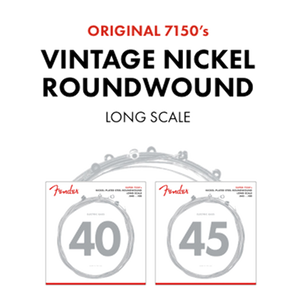 Fender 7150ML Pure-Nickel Roundwound Bass Strings Long-Scale MEDIUM-LIGHT 45-100