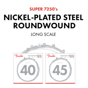 Fender 7250ML NPS Roundwound Bass Strings, Long-Scale MEDIUM LIGHT 45-100