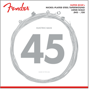 Fender 82505M Taperwound Electric Bass Strings Long Scale 5-STRING MEDIUM 45-130