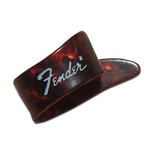 Fender Guitar THUMB PICKS Classic Celluloid, Tortoise Shell - MEDIUM (3-Pack)