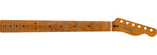 Fender 50s Modified Esquire Neck, 22 Narrow Tall Frets, U Shape, Roasted Maple