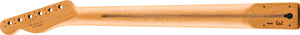 Fender Satin Roasted Maple Fat Telecaster Neck, 22 Medium Jumbo, 9.5", U Shape