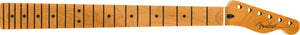 Fender Satin Roasted Maple Fat Telecaster Neck, 22 Medium Jumbo, 9.5", U Shape