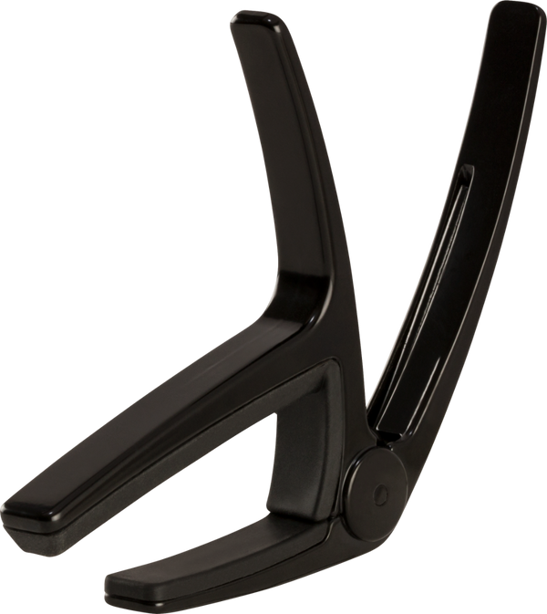 Genuine Fender Laurel Clip-on Lightweight Aluminum Electric Guitar Capo, Black