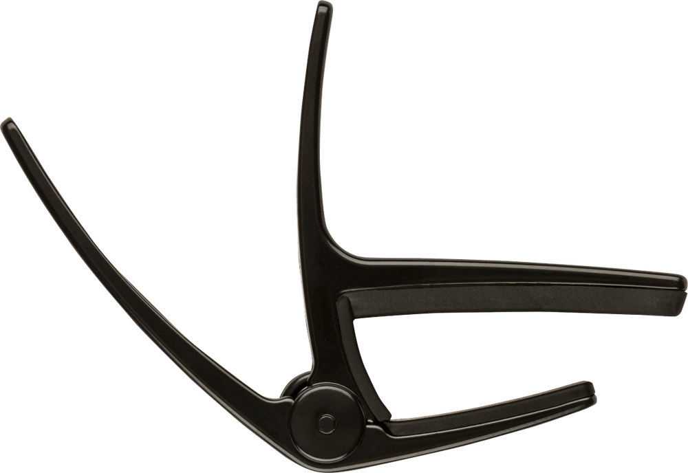 Genuine Fender Laurel Clip-on Lightweight Aluminum Electric Guitar Capo, Black